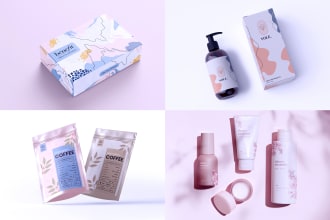 design professional product packaging, box and amazon box