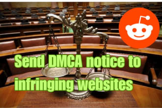 remove leaked, infringing and illegal content from reddit under dmca