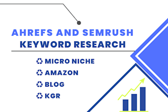 competitor, blog, kgr, ahrefs and semrush keyword research