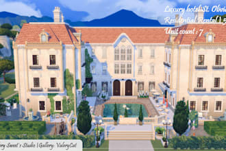 build amazing buildings in sims 4 for you
