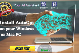install, setup autogpt on mac and windows in 12 hours