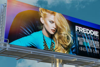 design your physical or digital billboard for your business