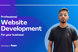 design and develop small business website