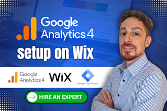 setup ga4 on your wix site