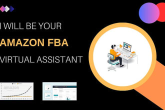 be your amazon fba virtual assistant, amazon ppc