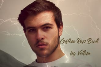 produce a custom beat for your rap vocals