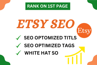 do etsy SEO listing titles and 13 meta tags to rank and skyrocket etsy shop