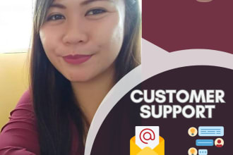 provide full or part time customer support