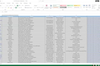 clean, format, merge and organize excel, CSV, or PDF files