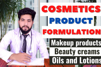 formulate cosmetics, beauty creams, lotions and makeup products as a pharmacist