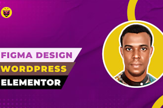 convert figma, psd templates to a wordpress website