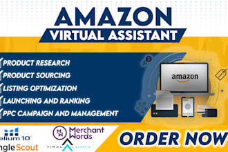 be your expert amazon fba virtual assistant, amazon fba VA