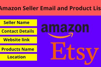 provide verified amazon seller email list for b2b outreach
