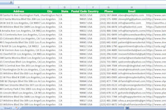 provide cold calling and cold emailing list