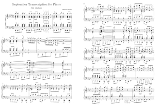 transcribe your song or piece