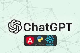 create web or mobile application using openai chatgpt