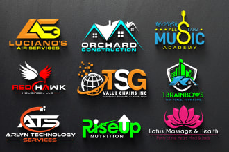 do professional, modern and best business logo design