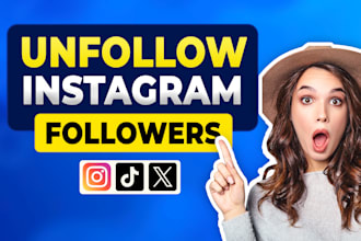 remove ghost, fake, bot and unfollow instagram non followers