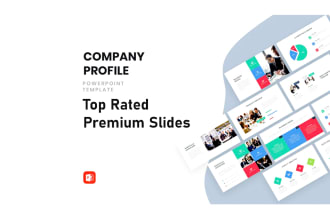 design powerpoint presentation, pitch deck or keynote presentation