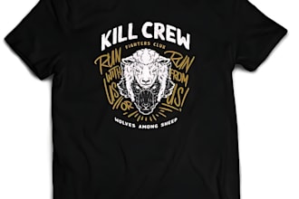 make an awesome custom typographic t shirt design