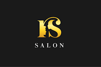 design minimalist luxury salon logo