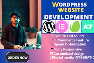 build,rebuild wordpress website, and  design,redesign woocommerce store