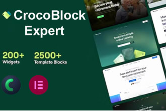 be your crocoblock expert for dynamic woocommerce website