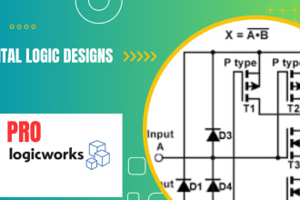 do logic design on logicworks or pspice or on proteus