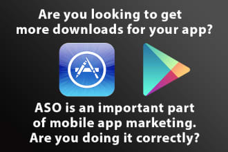 do complete aso, app store optimization for your mobile app