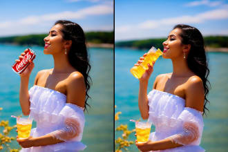 create realistic ai images to add your products and create social ads
