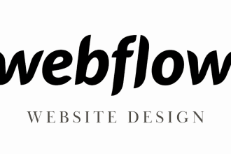 create webflow website design redesign webflow website