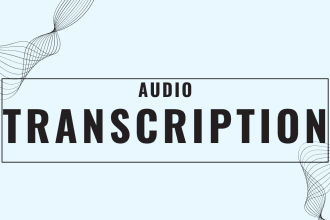 transcript audios for you