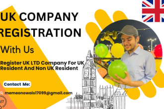 register UK ltd company for non residents