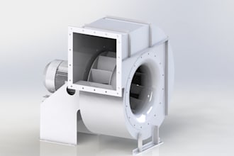 do industrial fan design cfturbo ,cfd fluent cfx comsol and cad on solid works