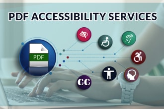 manual test PDF accessibility and remediation under sec 508 and wcag 2 1 aa