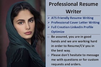 professionally write an ata resume, canadian resume,cv and cover letter writing