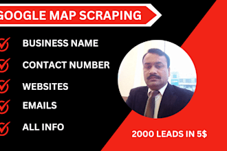 scrape business leads with emails from google maps