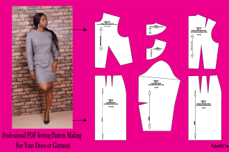create your accurate body measurements pdf sewing pattern for any garment