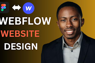build webflow website, convert figma to webflow, webflow website design