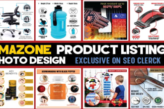 design amazon product list images and photoshop edit