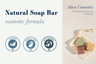 create a natural soap bar for your cosmetics business
