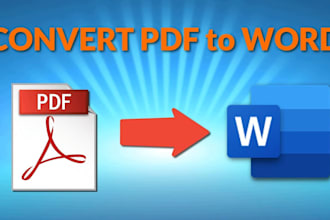 convert pdfs into ms word files