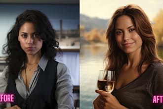 place your face to any image yours or ai generated