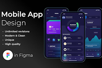create mobile app design in figma