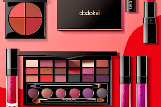 design makeup eyeshadow palette,cosmetics packaging,etc