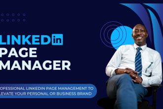 be your linkedin manager to set up, optimize and grow your account