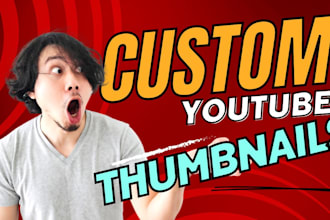 captivating youtube thumbnails  custom designs for video success