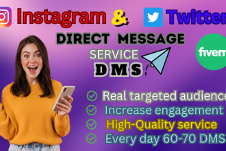 send instagram direct message service dms to targeted audience