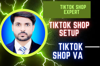 tiktok shop virtual assistant and tiktok shop manager