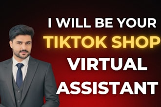 tiktok shop virtual assistant and tiktok shop manager